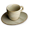 Bon Chef 2300053P Harbour Tavola 7.5 oz. Mug, Porcelain, Reactive Gray