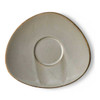 Bon Chef 2300054P Harbour Tavola 6-1/4" Saucer, Porcelain, Reactive Gray