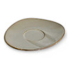 Bon Chef 2300054P Harbour Tavola 6-1/4" Saucer, Porcelain, Reactive Gray