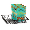 Cal-Mil 1293TRAY Iron Collection 12" Square Wire Basket, Black