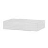 Cal-Mil 22314-2-12 Modular 6" x 9" x 2"H Box, Acrylic, Clear