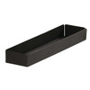 Cal-Mil 23826-13 Onyx Collection 9" x 2-1/4" x 1"H Condiment Holder, Metal, Black