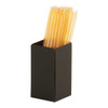 Cal-Mil 23828-13 Onyx Collection 2-1/4 x 4"H Condiment Holder, Metal, Black