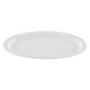 GET OP-612-W Supermel 11-3/4" Platter, Oval, Melamine, White