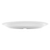 GET OP-612-W Supermel 11-3/4" Platter, Oval, Melamine, White