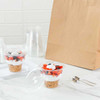Restaurantware RWP1471C Chef 101 3-3/4" Dessert Cup Lid, Plastic