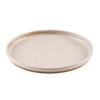 Churchill SEBW26EP1 Emerge 10-1/4" Walled Plate, Stoneware, Speckled White