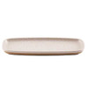 Churchill SEBWEP251 Emerge 9-3/4" x 3-3/4" Rectangle Tray, Stoneware, Speckled White
