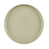 Churchill SESG26EP1 Emerge 10-1/4" Walled Plate, Stoneware, Speckled Green