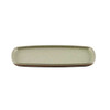 Churchill SESGEP301 Emerge 11-7/8" x 5-1/2" Rectangle Tray, Stoneware, Speckled Green