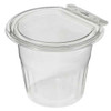 Lacerta T19439 Fresh N' Sealed 11 oz. Parfait Dessert Container, Hinged, PET, Clear - 240/Case