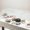 Vollrath MBA92820 36" Mobile Acrylic Sneeze Guard