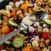 Tablecraft 12979 Solaire 12-1/2" Slotted Serving Spoon, Stainless Steel