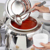 Tablecraft 12986 Solaire 9" 1.5 oz. Ladle, Stainless Steel