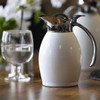 Service Ideas NIC10BSPBBL Nicollet 33.8 oz. Vacuum Insulated Carafe, Push Button Lid, Radiant Black