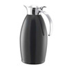 Service Ideas NIC15BSBL Nicollet 50.7 oz. Vacuum Insulated Carafe, Flip-Top Lid, Radiant Black