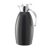 Service Ideas NIC15BSPBBL Nicollet 50.7 oz. Vacuum Insulated Carafe, Push Button Lid, Radiant Black