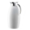 Service Ideas NIC15BSWH Nicollet 50.7 oz. Vacuum Insulated Carafe, Flip-Top Lid, Radiant White