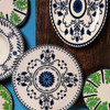 Cardinal FQ122 Maria Portugal Terracota Vila Flor 7-1/2" Rim Plate, Stoneware - 6/Case