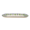 Cardinal FQ124 Maria Portugal Terracota Vila Flor 14-3/4" x 7" Oval Tray, Stoneware - 4/Case