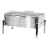 Eastern Tabletop EB15506 Solas 8 qt. Rectangle Waterless Chafer, Polished Stainless Steel