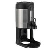 Service Ideas GIU1GV3 Universal 1 gal. Insulated Dispenser, Brushed Stainless Steel & Black