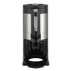 Service Ideas GIU1GV3 Universal 1 gal. Insulated Dispenser, Brushed Stainless Steel & Black