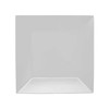 GET ML-103-W Siciliano 8" Square Plate, Melamine, White