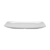 GET CS-6103-W Siciliano Mama Mia 11-1/4" x 7" Rectangular Platter, Melamine, White - 12/Case