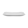 GET CS-6105-W Siciliano Mama Mia 13" x 7-4/5" Rectangular Platter, Melamine, White - 12/Case