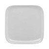 GET CS-6115-W Siciliano 5" Square Coupe Plate, Melamine, White - 48/Case