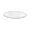 GET ML-255-W Siciliano 27" x 10" Deep Oval Platter, Melamine, White