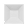 GET ML-278-W Siciliano 8 oz. Square Bowl, Melamine, White - 12/Case