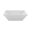 GET ML-246-W Siciliano 1.6 qt. Square Bowl, Melamine, White