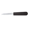 Mundial 5601-3 1/4 5600 Series 3-1/4" Chef's Style Paring Knife, Black - 24/Case