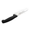 Mundial 3804-7GE 3800 Series 7" Santoku Knife, Hollow Edge, Black