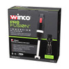 Winco WIB-25008 ProFusion 8" Immersion Blender with Whisk, Light-Duty, 2-Speed, 250W