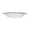 Libbey 114564 Lisbon 14 oz. Deep Soup Bowl, Porcelain, White/Blue