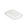 Sabert 52871B300N Hot Collection Clear Dome Lid Only for 20, 30 oz. Small Rectangle Containers