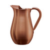 Service Ideas WPB2BSRG Metallic Elements 2L Bell Pitcher w/Ice Guard, Brushed 18/8 SS, Rose Gold