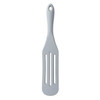 Tablecraft 11838 10-1/2" High Temp Slotted Spurtle, Silicone, Gray