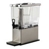 Service Ideas CBDT3SS Essential 3 gal. Cold Beverage Dispenser, Infusion/Ice Chamber, Rectangle