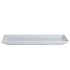 Steelite 6900E559 Varick Pub 15" x 7" Rectangular Plate, Porcelain, White