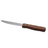 Steelite WL660537 Walco 10" Jumbo Steak Knife, Round Point, Hardwood Handle