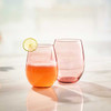 Libbey Linear Stemless Blush
