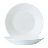 Arc Cardinal 22514 Arcoroc Restaurant White 23 oz. Rim Soup Plate, Opal,  White - 24/Case