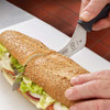 Mercer Culinary M23885 Millennia 7" Bread Knife, Offset, Scalloped