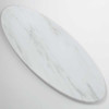 American Metalcraft MW25 Melamine Naturals 25-1/2" x 10-1/4" Serving Board, Melamine, White Marble