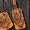 American Metalcraft OWM12 Melamine Naturals 17-1/2" x 6" Serving Peel, Melamine, Olive Wood