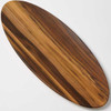American Metalcraft AWM25 Melamine Naturals 25-1/2" x 10-1/4" Serving Board, Melamine, Acacia Wood